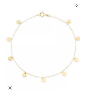 SOLID 14K Gold Ankle Bracelet/Anklet